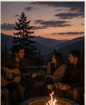 Fireside evenings with music