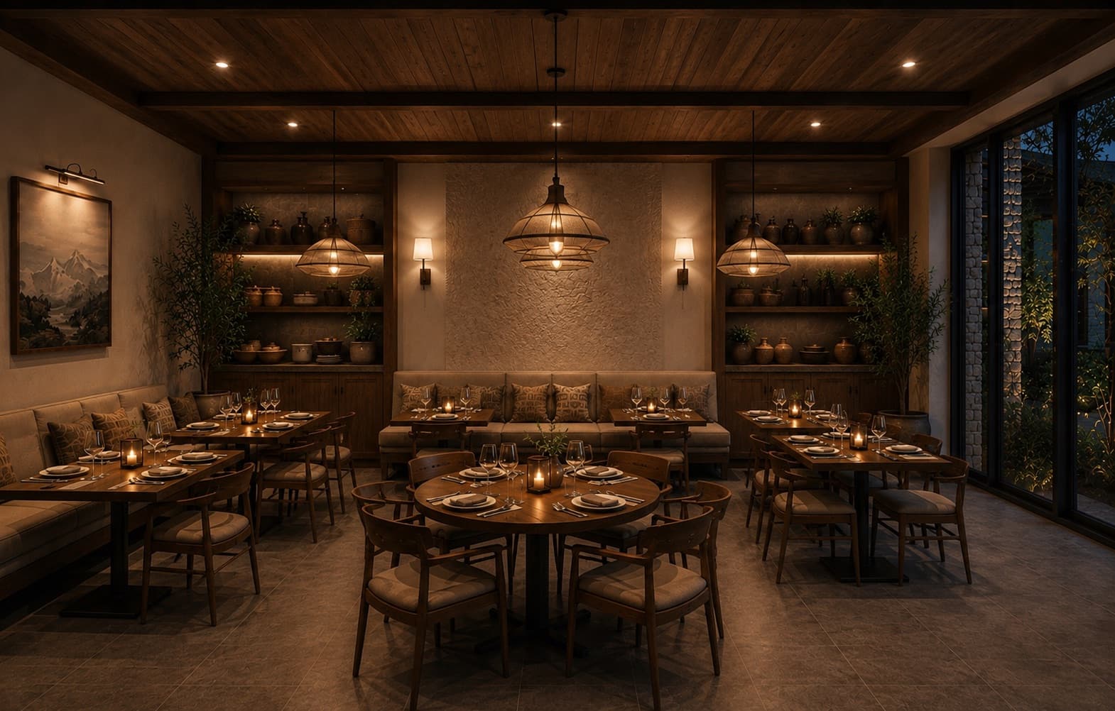 AANCH restaurant interior