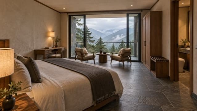 Suite interior at Ekant Himalayas